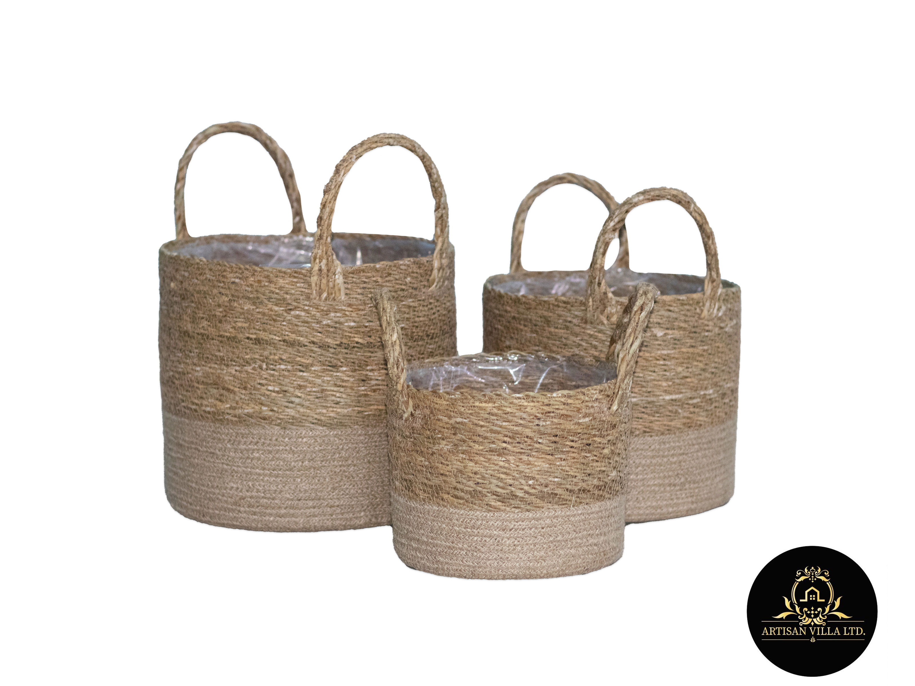 Seagrass & Jute Planter